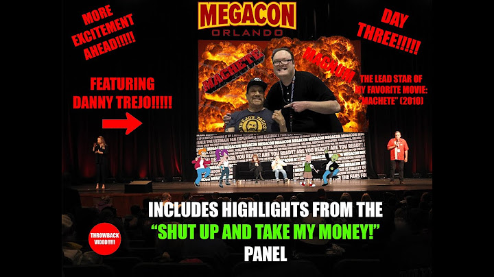 MEGACON Orlando 2024 Day 3 (Featuring Danny Trejo!)