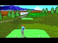 Jack Nicklaus' Greatest 18 Holes of Major Championship Golf Gameplay DOS