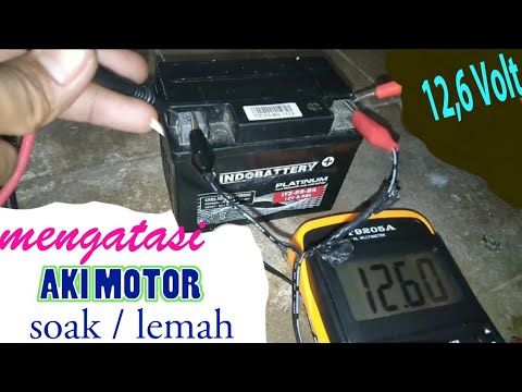 Cara Mengatasi Aki Kering yang Lemah dijamin Berhasil