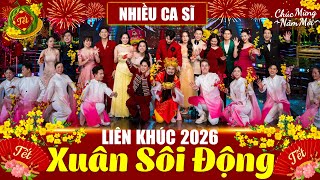 Download Lagu Đại Hội Nhạc Xuân Sôi Động 2026 - Hiền Trang, Thanh Vinh, Hiền Ngân, Khưu Huy Vũ | Nhạc Tết 2026 MP3