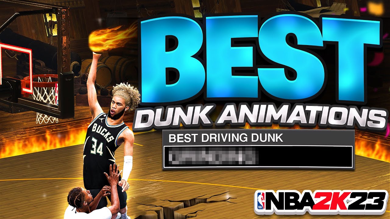 BEST DUNK ANIMATIONS FOR ALL BUILDS IN NBA 2K23! NEVER GET BLOCKED