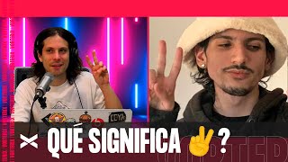 ✌ es un gesto OTAKU o PERONISTA?? 👀