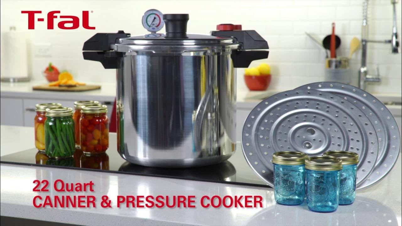 Tfal Heavy Gauge Polished Aluminum 22 Qt. Canner & Pressure Cooker 2
