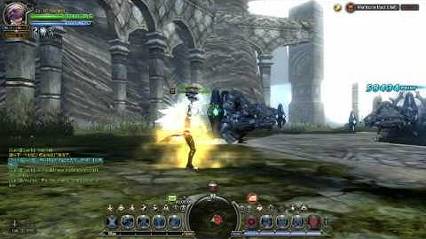 Dragon Nest CN Manticore Nest (Hell) Saint Solo Gameplay