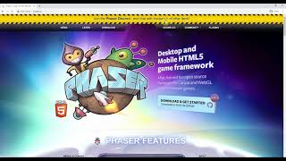 Build A game phaser Game development Using JavaScript Html part 01