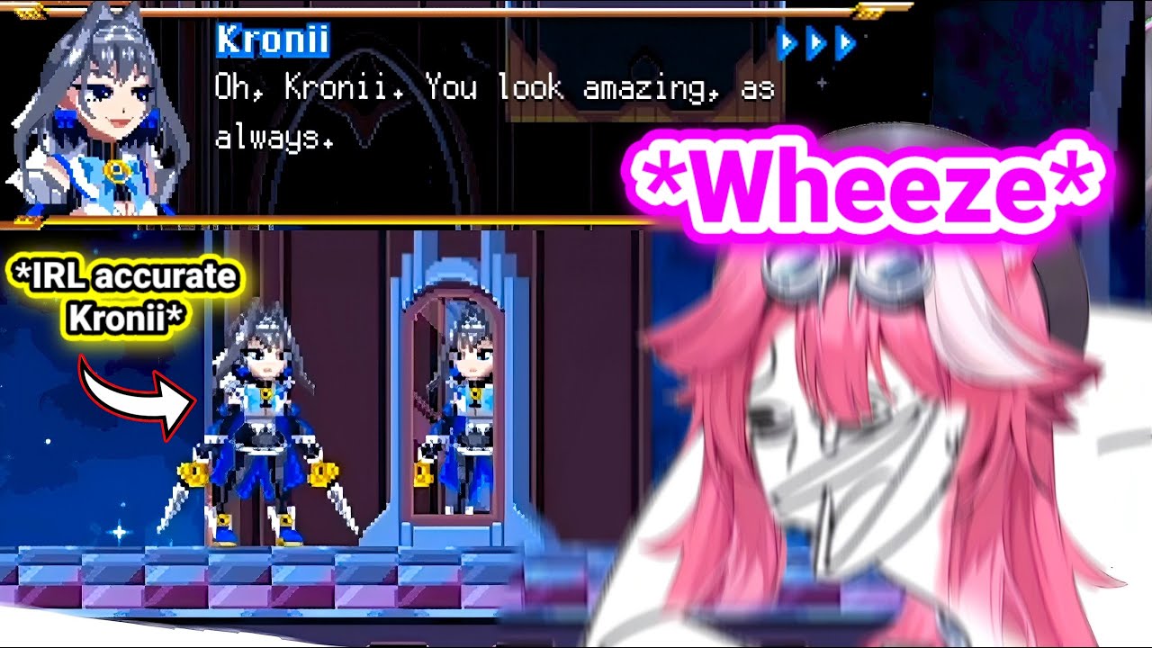 𝗥𝗮𝗼𝗿𝗮'𝘀 𝗿𝗲𝗮𝗰𝘁𝗶𝗼𝗻 𝘁𝗼 𝗶𝗻-𝗴𝗮𝗺𝗲 𝗞𝗿𝗼𝗻𝗶𝗶 𝗯𝗲𝗶𝗻𝗴 𝗮𝗰𝗰𝘂𝗿𝗮𝘁𝗲 𝘁𝗼 𝗜𝗥𝗟 𝗞𝗿𝗼𝗻𝗶𝗶 |Hololive|