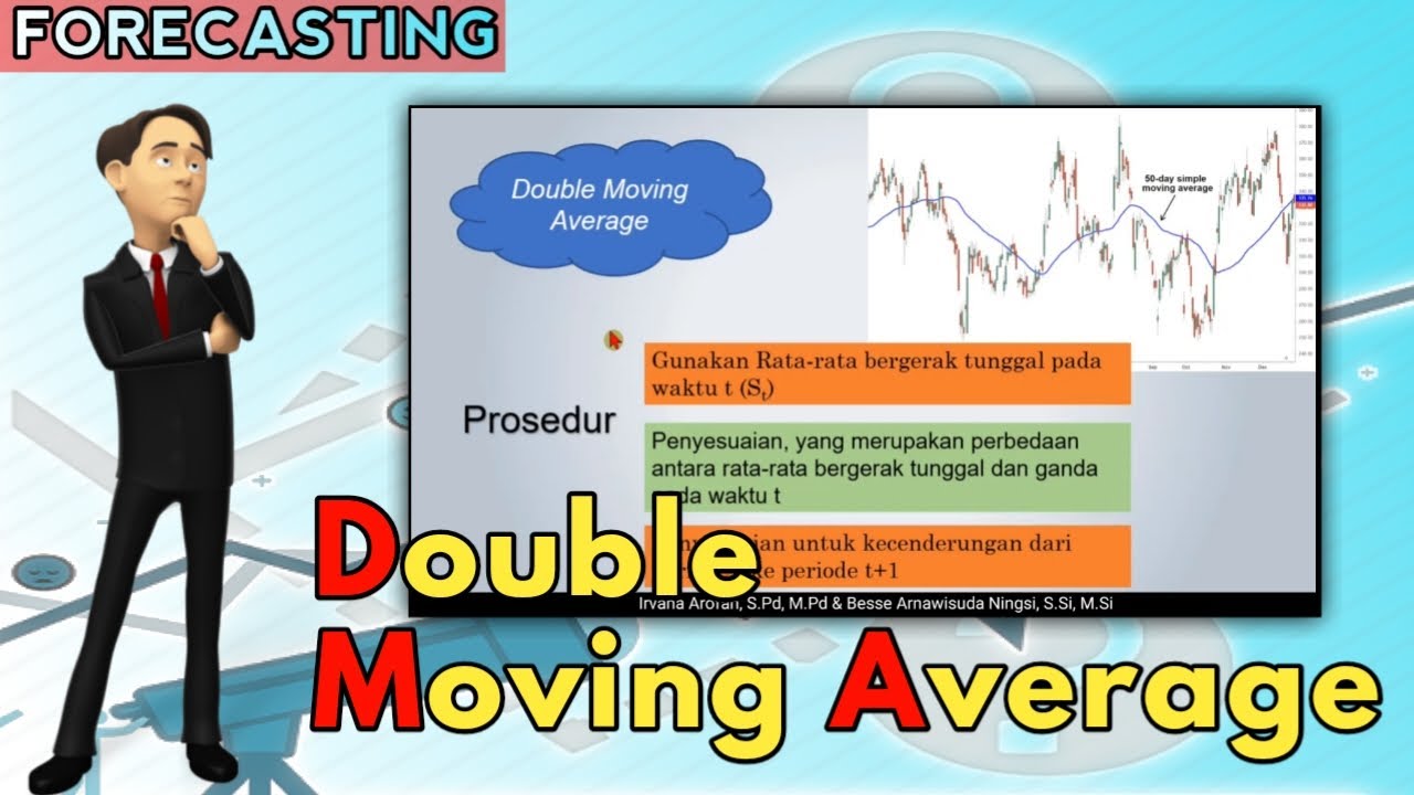Double Moving Average | Forecasting