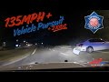 Police Chase at 135 MPH Ends in Violent Crash with Kids in Car