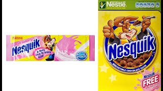 Nesquik Cereal Free Milkshake Packets & Adverts
