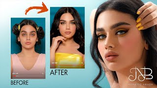 Yellow Eyeshadow | مكياج عيون باللون الاصفر