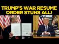 BREAKING NEWS LIVE: Trump Responds As Iran Closes Hormuz Strait Again | Trump's Big Warning