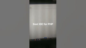 Best IDE for PHP