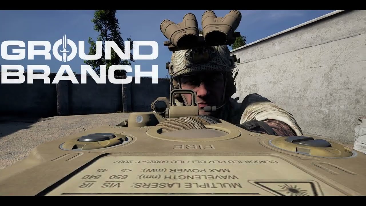 Solo Intel Grab in Bin Laden's Compound | GROUND BRANCH | No Commentary| *Mods On*