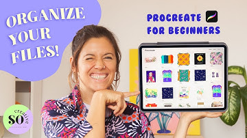 Procreate for Beginners Tutorial - Organize your Gallery!
