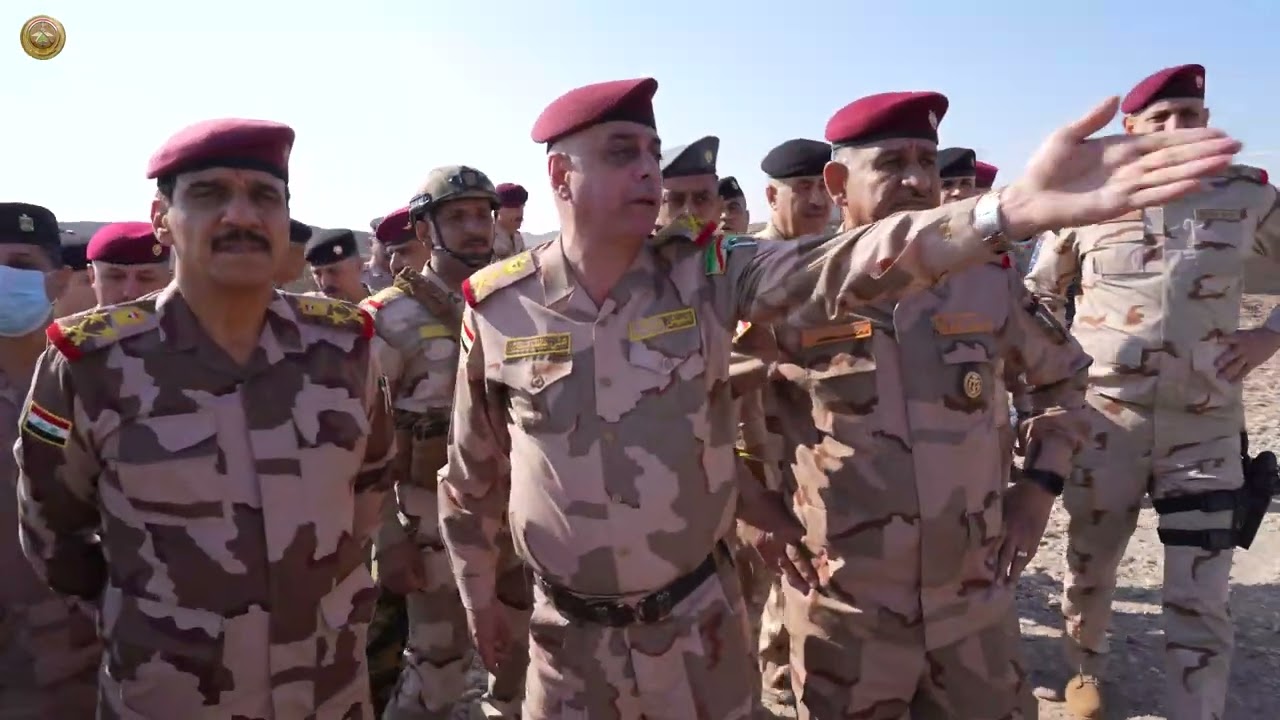 رئيس أركان الجيش ونائب قائد العمليات المشتركة يصلان الى قاطع الفرقة الثامنة (كركوك)