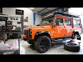 Cummins and goings in our land rover defender workshop  mahker ep052