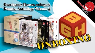 Board Game Heaven Unboxing 183: Domina Anthology Volume 2 (Japanime Games)