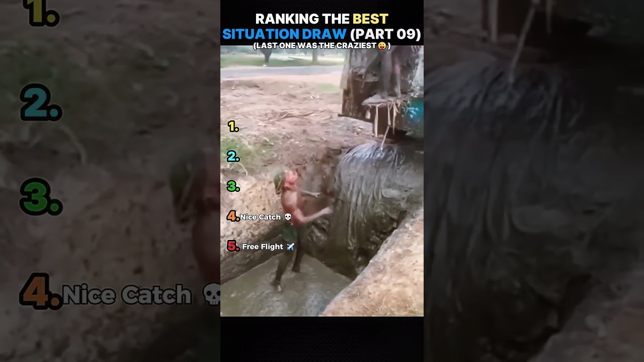 Ranking The Best Situation Draw😅 ( PART 09)