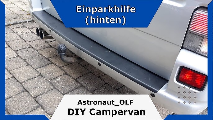 Display Premium Einparkhilfe Rückfahrwarner PDC inkl 4 Sensoren e13 Silber  VSG24