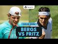 Zizou Bergs vs Taylor Fritz Entertaining Match 🇩🇪 | Halle 2026 Highlights