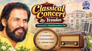 Dr. K. J. Yesudas on Amruthavarshini FM | Rare Classical Concert from the AIR Archives.