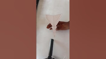 Have you learned the real cloud piercer paper airplane? 520 Folding Methods of Paper Airplane Paper