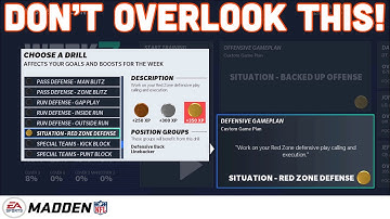 The Importance Of Training Drills For Gameplay In Madden Franchises!