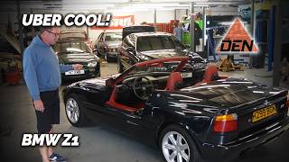 Zee Germans! A Classic Mercedes 190E & BMW Z1 Arrive at The Den
