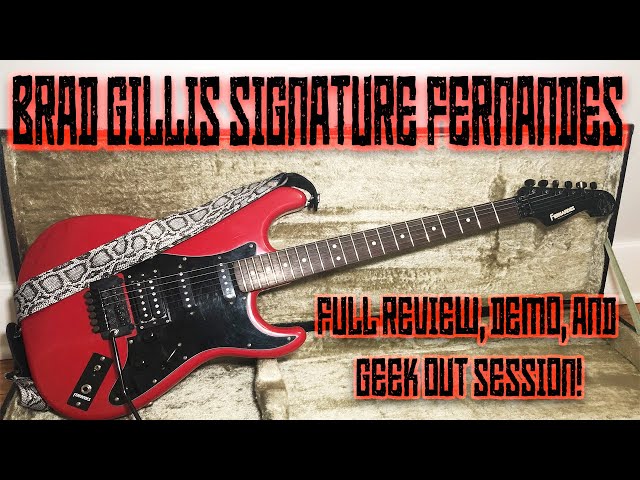 Brad Gillis Signature Model Fernandes! | Full Review and Demo