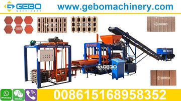 QT4-20 hydraulic colored hexagon paver block making machine, Hourdi ceiling block molding machine