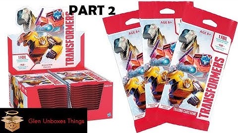 Opening more Transformers Cards!