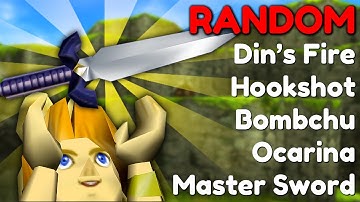 Ocarina of Time but ITEMS & ENEMIES are RANDOM!