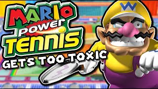 Mario Tennis Gets TOO Toxic | Funny Moments
