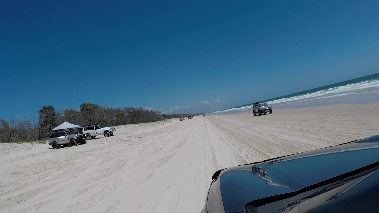 Bribie Island, Queensland - 4WD - YouTube