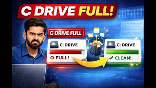 C Drive Full? Clean &amp; Free Space in Windows (Step-by-Step Fix 2026)