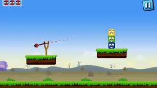 Knock down angry birds play levels screenshot 4
