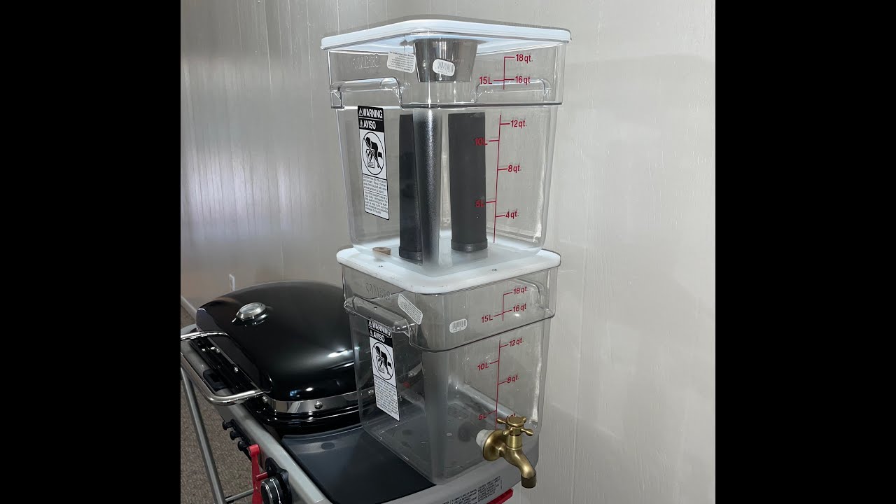 Best water filter, DIY water filter, best home made water filter YouTube