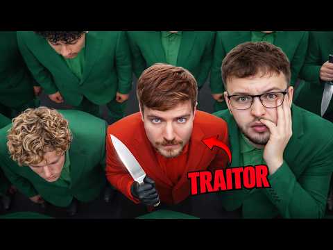 HE LIED TO EVERYONE! | MrBeast 10 YouTubers vs 2 Secret Traitors REACTION