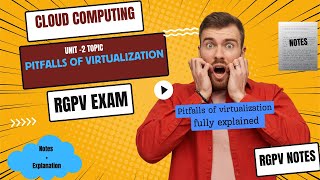 what is Pitfalls of virtualization ?  cloud computing  unit 2 || rgpv exam