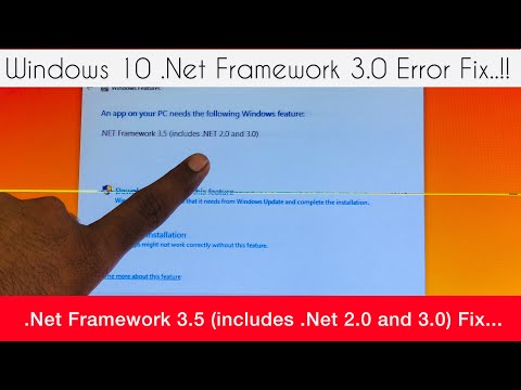 Video: Vare Windows 11 suport.net framework?