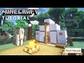Minecraft｜How To Build A Tent House (Tutorial)｜帳篷 #4