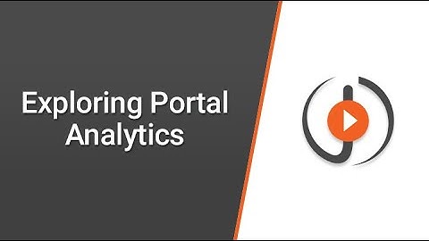 Exploring Portal Analytics