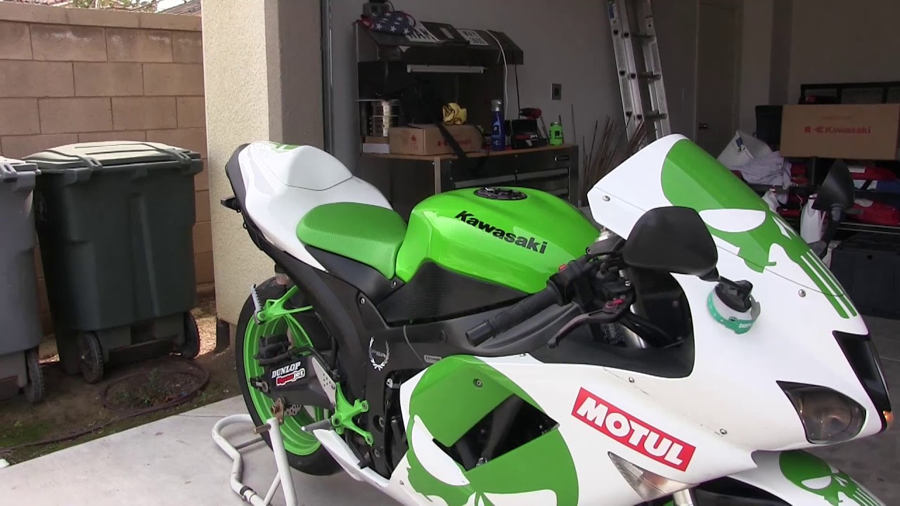 KawiGabe 2007 ZX6R Code 62 Solved and Bike Walkaround | The 
