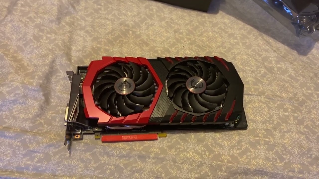 MSI GAMING GeForce GTX 1060 6GB GDRR5 192-bit HDCP Support DirectX