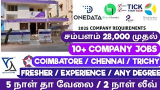 2025 Walk-In Drive For Freshers 2025 Jobs Tamil Coimbatore Jobs For Freshers Jobs Enge Velai