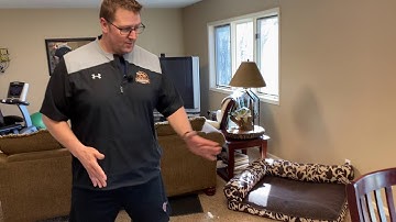 Offensive Line Drills at Home: The Down Block!