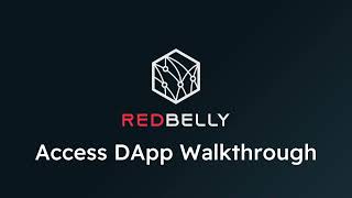 Redbelly Network Access DApp Tutorial screenshot 1