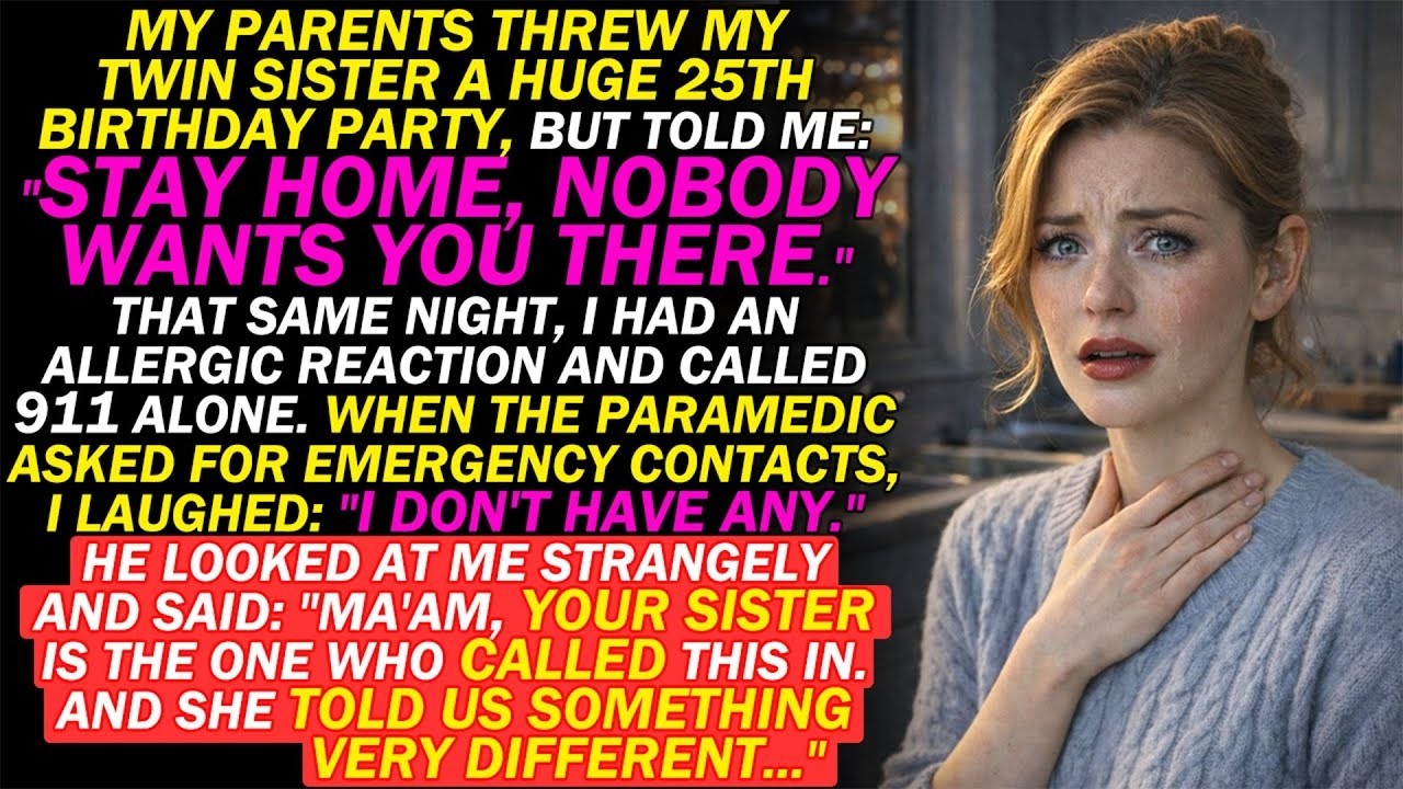 I Almost Died Alone — While My Family Celebrated My Sister