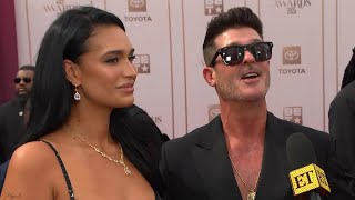 Why Newlyweds Robin Thicke And April Love Geary Are Delaying Their Honeymoon Exclusive