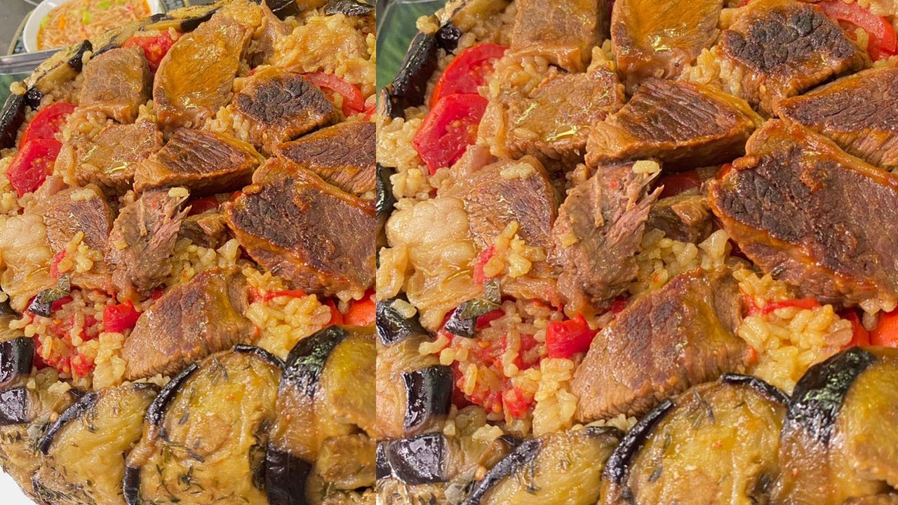 طريقة عمل مقلوبة اللحمة | المطعم مع الشيف محمد حامد